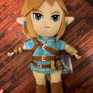 Zelda Breath of the Wild Link plush doll